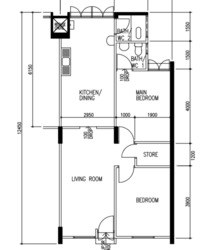 Blk 608 Clementi West Street 1 (Clementi), HDB 3 Rooms #198712832